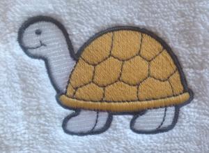Handtuch mit Schildkröte
