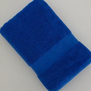 Handtuch mit Namen royalblau Beispiel