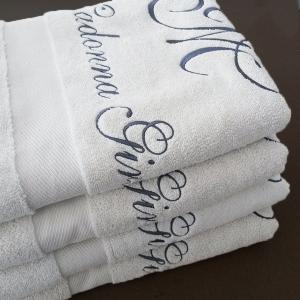 Muster Handtuch mit eigenem Logo
